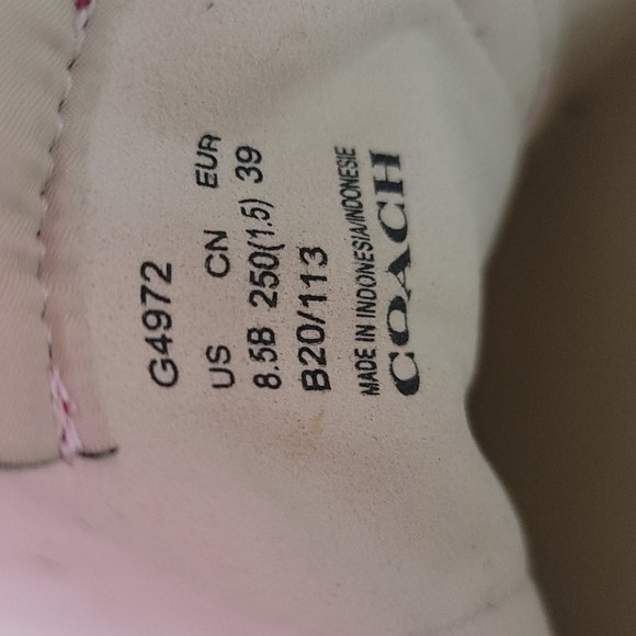 NEW Coach Citysole Runner Sneakers Size 8.5B - Picture 8 of 10